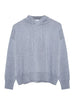 Maeve Organic Cotton Cashmere Hoodie - Grey