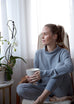 Una Organic Cotton Cashmere Lounge Pants - Grey