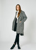 Heather Wool Wrap Coat